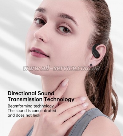 �������� Choetech Open-ear � LED ������� Black (BH-T25-BK)