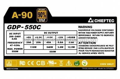  CHIEFTEC RETAIL A-90 GDP-550C