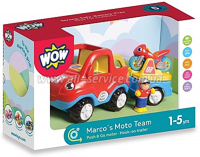  WOW TOYS Marco's Moto Team   (10716)