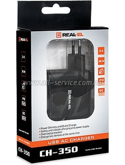 �������� ������� REAL-EL CH-350 black (EL123160017)