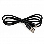   USB 2.0 AM to Micro 5P 1m nylon black Vinga (VCPDCMNB1BK)