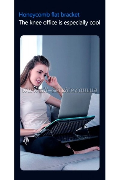    IceCoorel 10-19", 15*60mm 2550 RPM, 2*USB, + LCD, 415x296x28mm, RGB (K15D)
