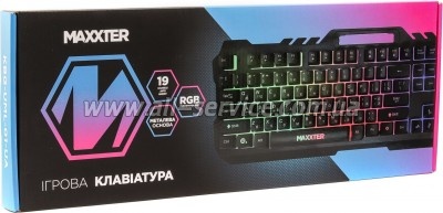  Maxxter KBG-UML-01-UA USB Black (KBG-UML-01-UA)
