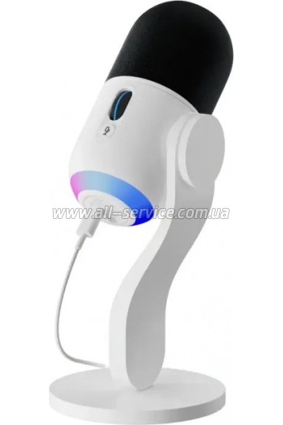  Logitech Yeti GX Dynamic RGB Gaming Mic with Lightsync Off-White (988-000576)
