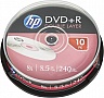  HP DVD+R 8.5GB 8X DL 10 Spindle (69309/ DRE00060-3)