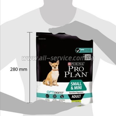     Purina Pro Plan Small&Mini Sensitive Digestion    700 (7613036611299)