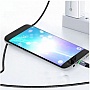 ���� ������ USB 2.0 AM to Micro 5P 2.0m 2.4A LED black Essager (EXCM-XGA0G)