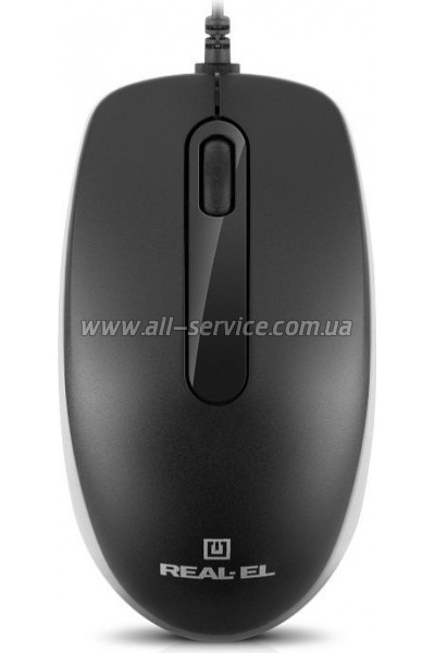  REAL-EL RM-215 USB Black/Gray (EL123200037)