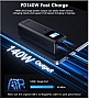   Choetech 27000mAh, PD/140W in/out, 2*USB-C/PD5.0, QC3.0/22W, TFT Display (B670-CCGY)
