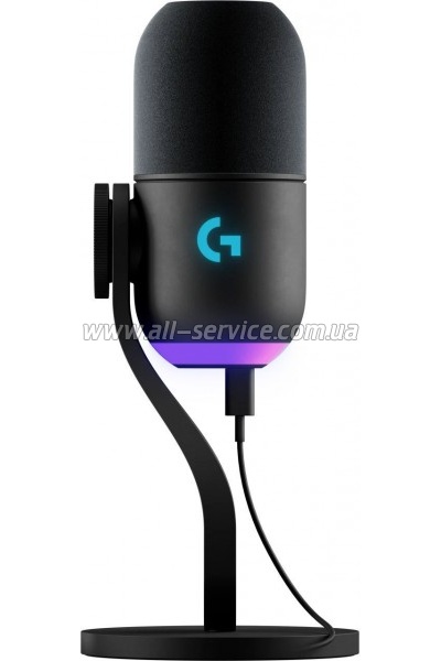 �������� Logitech Yeti GX Dynamic RGB Gaming Mic with Lightsync Black (988-000569)