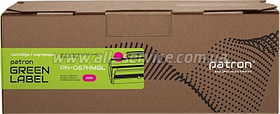 �������� Patron Green Label Canon 067H Magenta (PN-067HMGL)