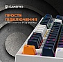  GamePro MK180W Hot-Swap Red Swich RGB USB UA White (MK180W)