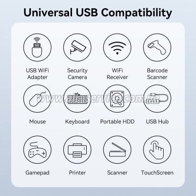 ���� ������ USB 2.0 AM/AF 5.0m Active black Vention (CBKBJ)