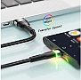 ���� ������ USB 2.0 AM to USB-C 1.0m 3A LED black Essager (EXCT-XCD01)