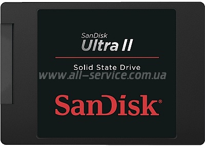 SSD  2,5" SanDisk Ultra II 240GB (SDSSDHII-240G-G25)