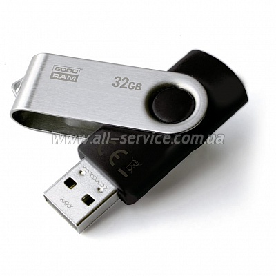  32GB GOODRAM USB 2.0 UTS2 Twister Black (UTS2-0320K0R11)
