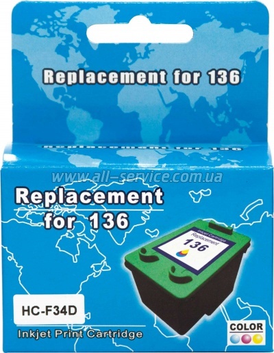 �������� MicroJet �136 HP PSC 1513 ������ C9361HE Color (HC-F34D)