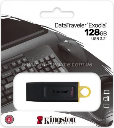  Kingston DataTraveler Exodia 128GB (DTX/128GB)