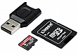   64GB Kingston MicroSDXC Canvas React Plus Class 10 UHS-II U3 V90 A1 + SD- + USB- (MLPMR2/64GB)