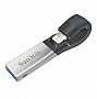  16GB SanDisk iXpand USB 3.0/ Lightning Apple Silver/Black (SDIX30C-016G-GN6NN)