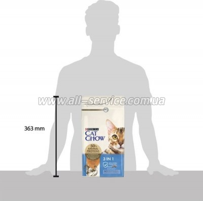     Purina Cat Chow Feline 3  1   1.5 (7613034155139)