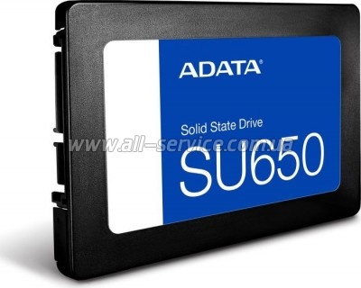 SSD  ADATA SATA 2.5" 256GB SU650 TLC (ASU650SS-256GT-R)