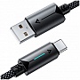 ���� ������ USB 2.0 AM to USB-C 1.2m 60W black Acefast (6974316284482)