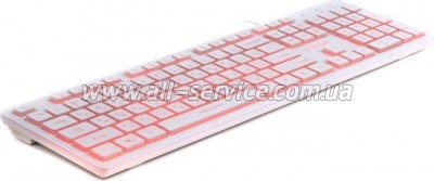  Gembird KB-UML3-01-W-UA USB White (KB-UML3-01-W-UA)