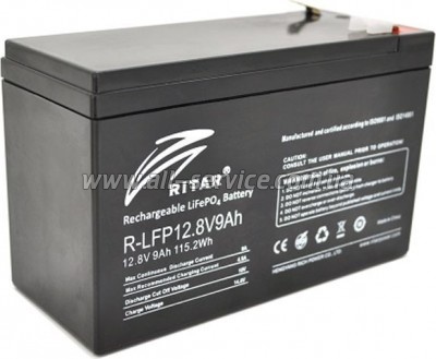  LiFePo4 Ritar R-LFP 12.8V 9Ah