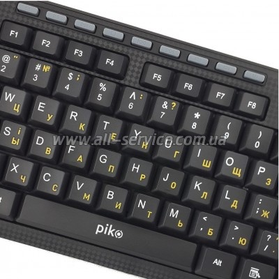  Piko KB-108 USB Black (1283126467103)