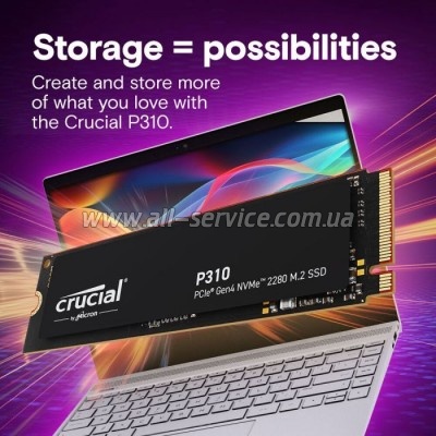  SSD M.2 2280 1TB P310 Micron (CT1000P310SSD8)