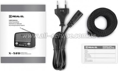 REAL-EL X-520 Black