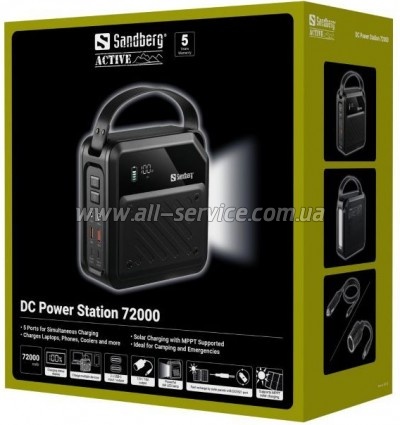 ������� ������������� Sandberg 72000mAh max PD 268W (421-22)