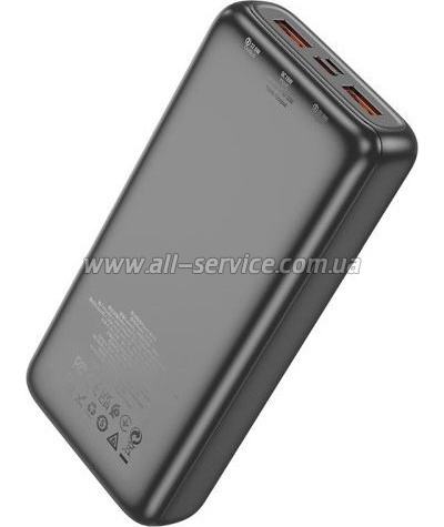 ������� ������������� HOCO 20000mAh PD 20W Black (J121A / 42069)
