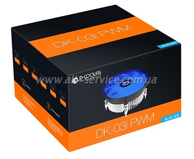  ID-Cooling DK-03i PWM Blue, 13013068, 4-pin  .