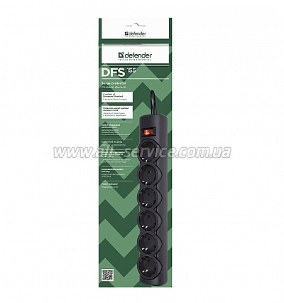   DEFENDER DFS 155 5m 6  black (99496)