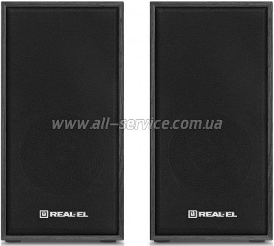   REAL-EL S-202 USB Black (EL121200019)