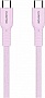 ���� ������ USB-C to USB-C 1.0m OnWire 60CL C-C 60W COLOR Braided 1m Pink Canyon (CND-CCAP60AB10PK)