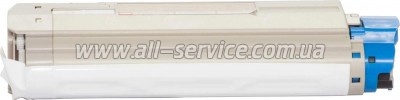  BASF OKI C5800/ 5900  43324421 Yellow (BASF-KT-C5800Y-43324421)