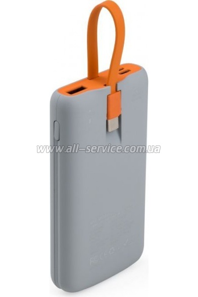   Vinga 10000 mAh SuperQC dark grey (VPB1SQSCDG)