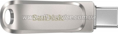 ������ SanDisk 1TB Ultra Dual Luxe Silver USB 3.2/ Type-C (SDDDC4-1T00-G46)