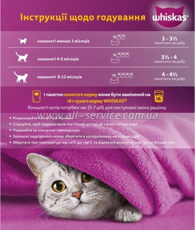     Whiskas Kitten    85  (5900951301957)