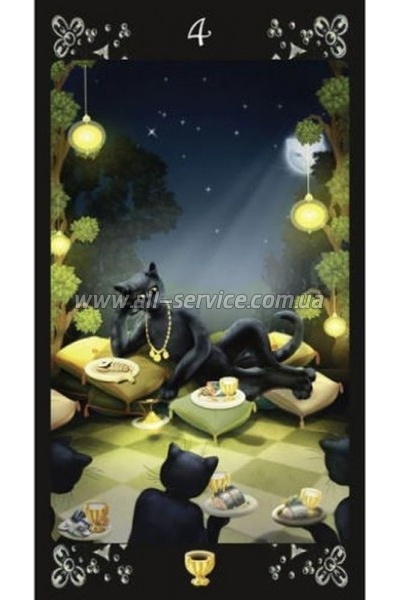 ����� ���� Scarabeo ���� ������ ���� (Black Cats Tarot) (EX202UK)