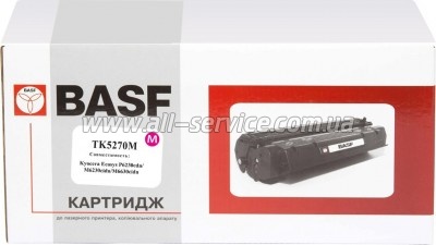 �������� BASF Kyocera P6230/ M6230/ M6630/ TK-5270M ������ 1T02TVBNL0 Magenta (BASF-KT-1T02TVBNL0)