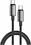 ���� ������ USB-C to USB-C 2.0m 5A 100W zinc alloy braided black ColorWay (CW-CBPDCC099-BK)