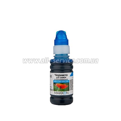 Чернила Makkon GI-41 Canon PIXMA G1420/ G2420/ G2460/ G3420/ G3400/ 4543C001 70мл cyan (IMN-CAN-GI41-70C) Чернила Makkon GI-41 Canon PIXMA G1420/ G2420/ G2460/ G3420/ G3400/ 4543C001 70мл cyan (IMN-CAN-GI41-70C)