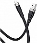 ���� ������ USB 2.0 AM to Lightning 1.0m 2.4A silicone X53 black HOCO (6931474738059)