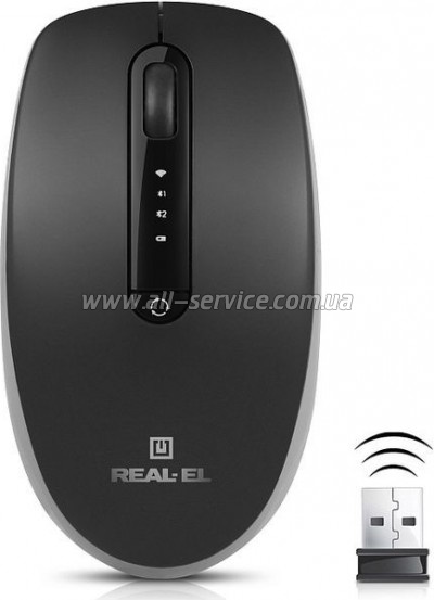  REAL-EL RM-455W Wireless/Bluetooth Black/Gray (EL123200047)