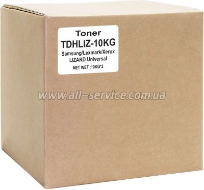 Тонер IPM Samsung / Xerox LIZARD Universal мешок 10кг (TDHLIZ-10KG) Тонер IPM Samsung / Xerox LIZARD Universal мешок 10кг (TDHLIZ-10KG)