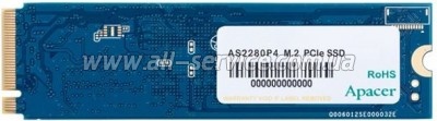 SSD  APACER AS2280P4 256GB PCIe 3.0x4 M.2 (AP256GAS2280P4-1)